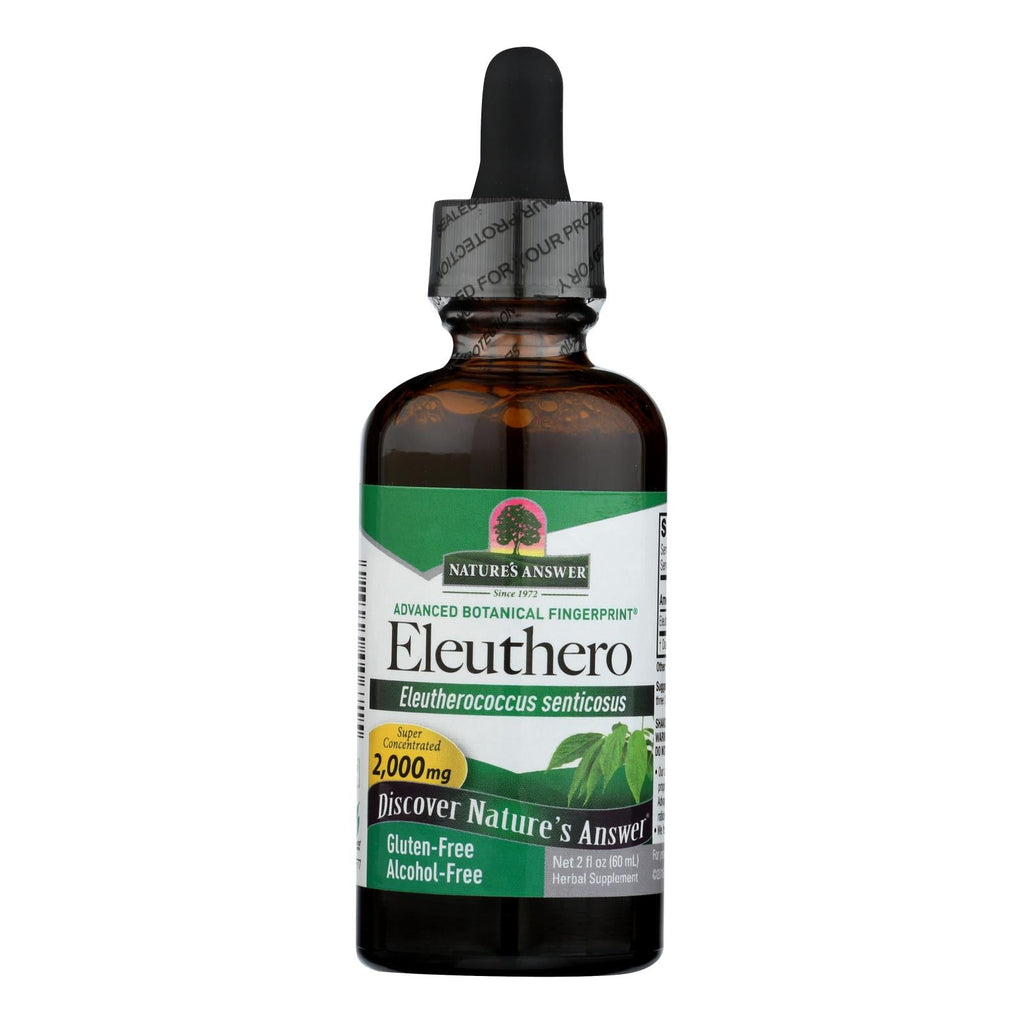 Nature's Answer Eleuthero Root Alcohol Free, 2 fl oz