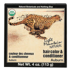 Organic Light Mountain Hair Color/Conditioner (Pack of 4 Oz) - Auburn