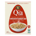 Nature's Path Organic Qi'a Superfood Hot Oatmeal, Cinnamon Pumpkin Seed, 8 oz (Case of 6)