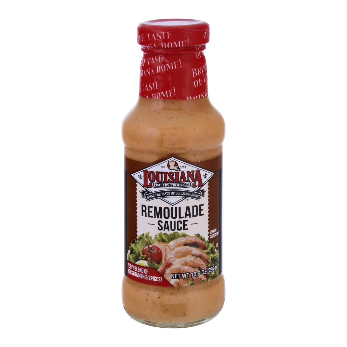 La Fish Fry Remoulade Sauce Dressing (Pack of 12 - 10.5 Oz.)