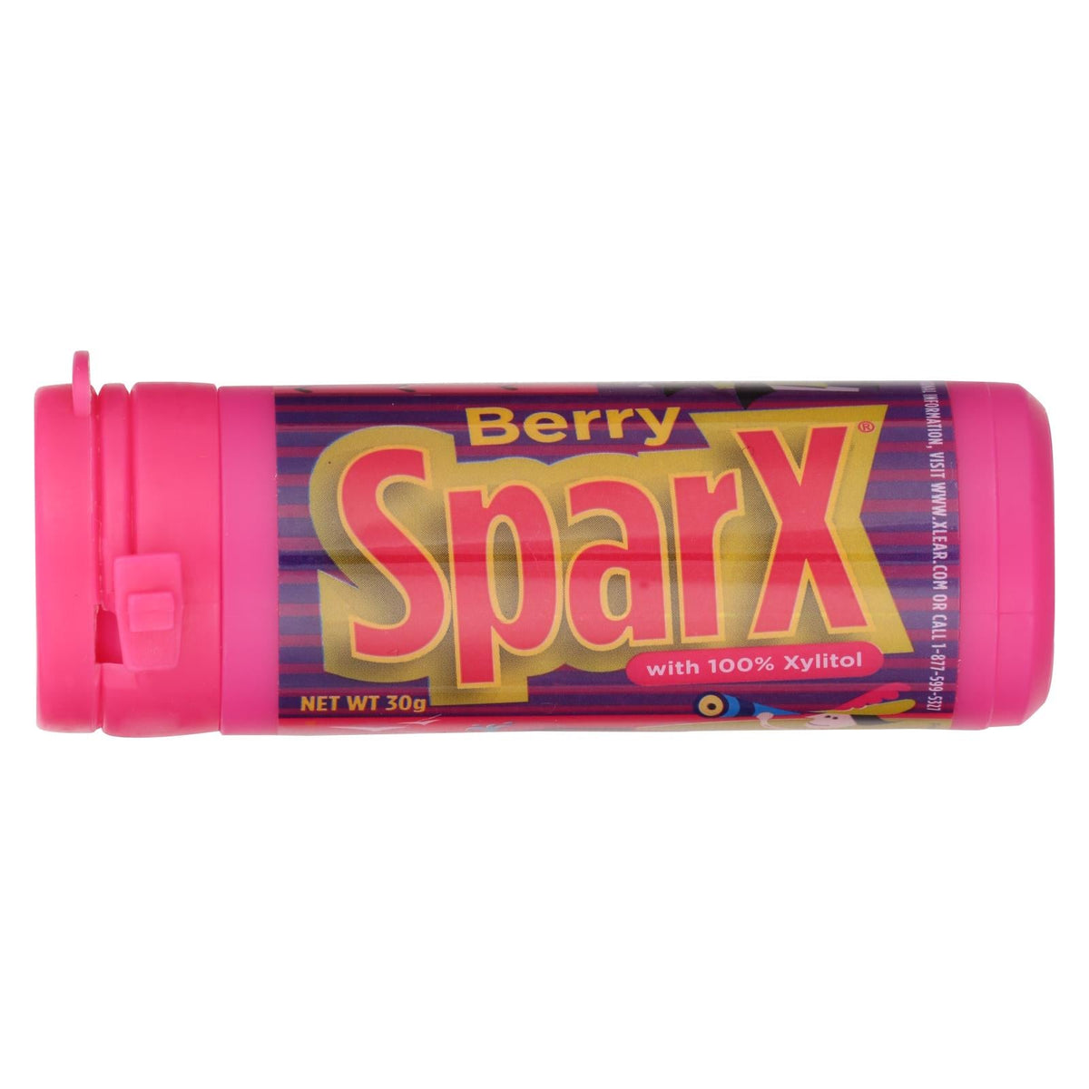 Sparx Berry Xylitol Candies, 30 g (Case of 6)