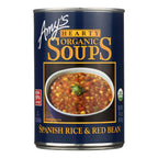 Amy's Organic Spanish Rice & Red Bean Soup, 14.7 oz (Case of 12)