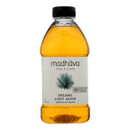 Madhava Organic Light Agave Nectar, 46 oz (Case of 4)