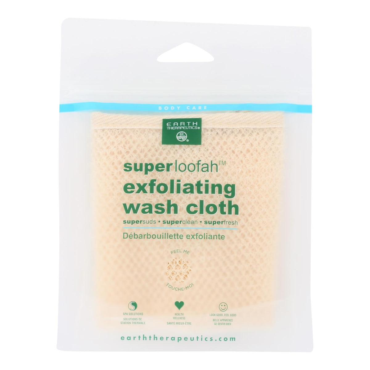 Earth Therapeutics Loofah Super Exfoliating Wash Cloth