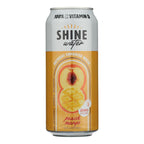 ShineWater Peach Mango Flavored Water, Case of 12, 16 Fluid Ounce Bottles