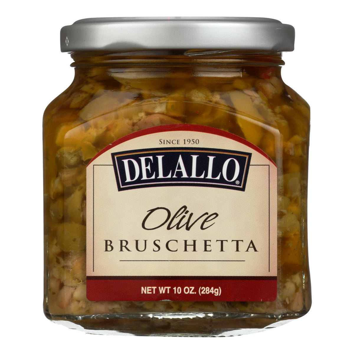 DeLallo Chopped Olive Bruschetta, Case of 6, 10 Ounce Jars