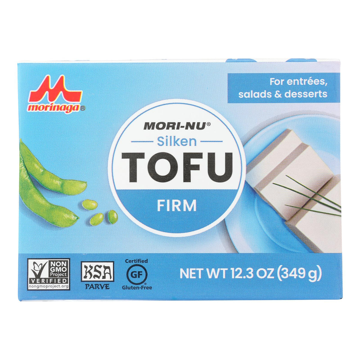 Mori-Nu Silken Firm Tofu, Case of 12, 10.8 Ounce Packs