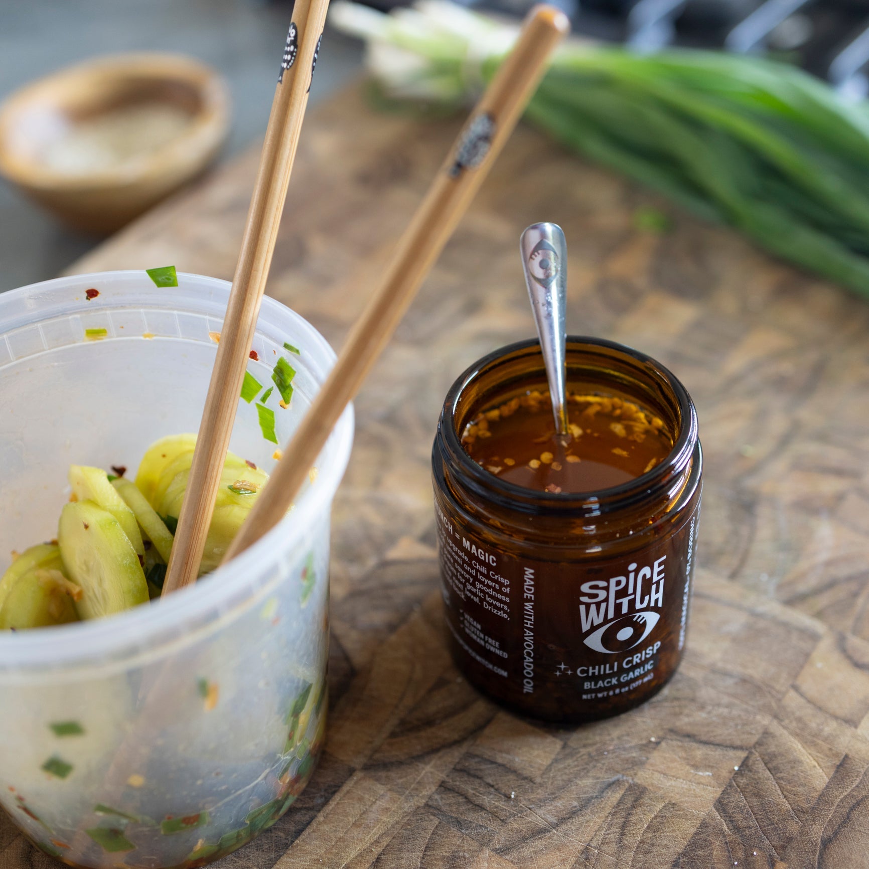 Black Garlic Chili Crisp