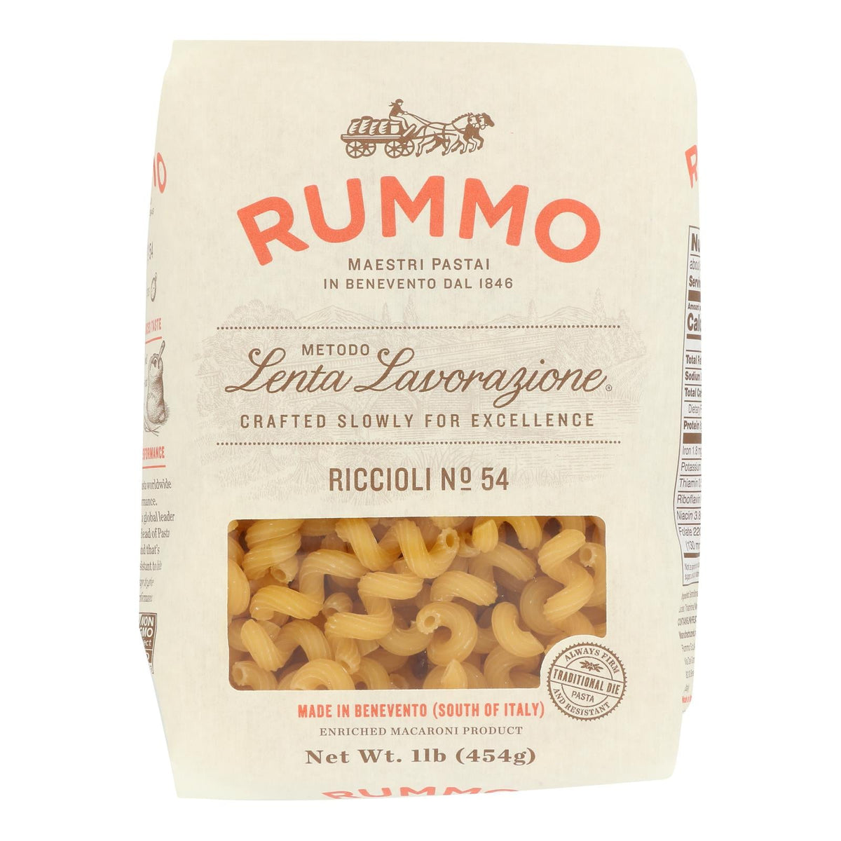Rummo Riccioli Pasta, Case of 12, 16 Ounce