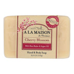 A La Maison Cherry Blossom Bar Soap, 8.8 Ounces
