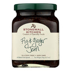 Stonewall Kitchen Fig & Ginger Jam 12.5 Oz (Case of 12) - Gourmet Fruit Spread for Scones & Glazes, GMO-Free