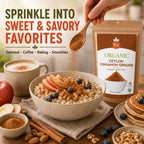 Organic Ceylon Cinnamon Powder – True Cinnamon, Sri Lanka