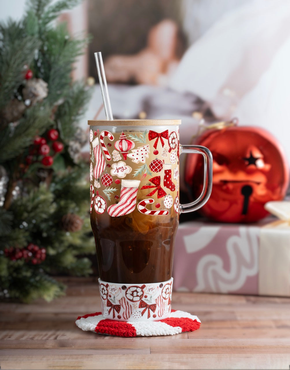Cozy Red Christmas 32oz Gift Bundle