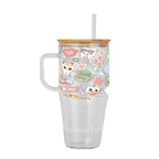Groovy Dental Glass Cups