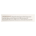 Soothing Touch Peppermint Rosemary Bath Salts - 8oz, Case of 6 - Epsom & Dead Sea Salt Soak for Muscle Relief