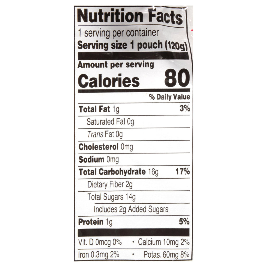 Earth's Best Organic Apple Peach Oatmeal Baby Food Pouch, 3.5 oz (Case of 12)