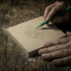Fleur de Lis Drink Coasters