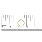 10K Yellow Gold Diamond Accent Initial “A-Z” Ring