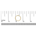 10K Yellow Gold Diamond Accent Initial “A-Z” Ring