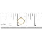 10K Yellow Gold Diamond Accent Initial “A-Z” Ring