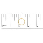 10K Yellow Gold Diamond Accent Initial “A-Z” Ring