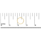 10K Yellow Gold Diamond Accent Initial “A-Z” Ring