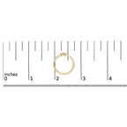 10K Yellow Gold Diamond Accent Initial “A-Z” Ring