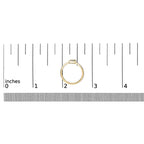 10K Yellow Gold Diamond Accent Initial “A-Z” Ring