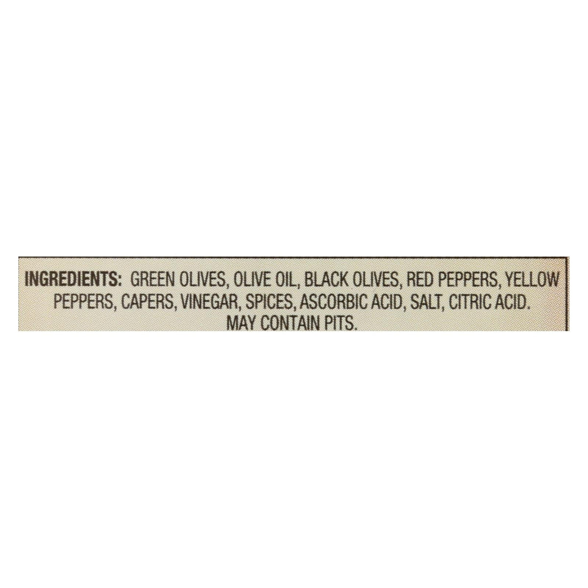 DeLallo Chopped Olive Bruschetta, Case of 6, 10 Ounce Jars