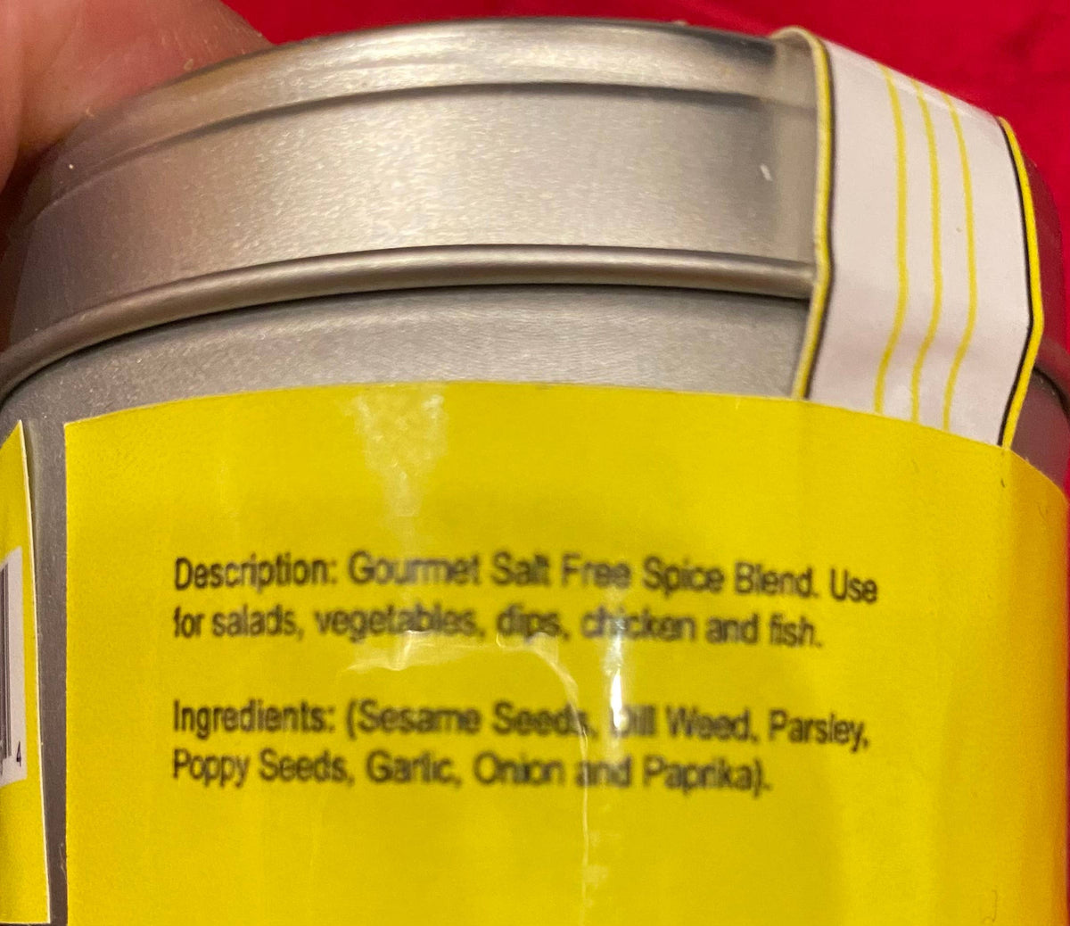 Luvafoodie Salt Free Countryside Herb Blend