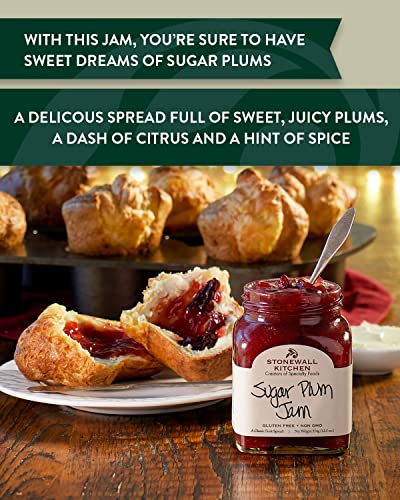 Stonewall Kitchen Sugar Plum Jam, Case of 12, 12.5 Ounce Jars