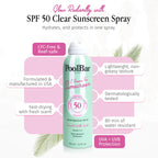 Poolbar SPF 50 Sunscreen Spray, 5.1 Ounce