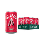 Olipop Vintage Cola Soda, Case of 4, 6 Pack, 7.5 fl oz Cans