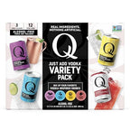 Q Mixers Just Add Vodka Variety Pack, Case of 2, 12 Count, 7.5 Fluid Ounce Cans