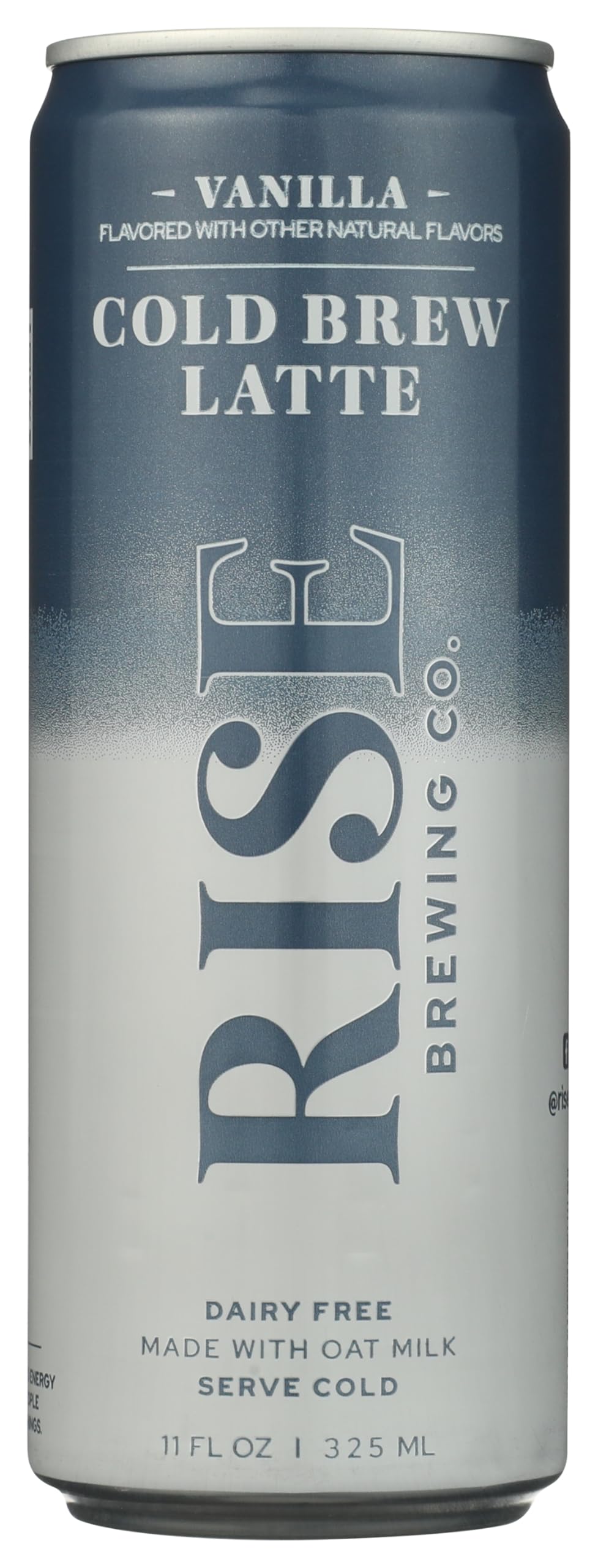 Rise Brewing Co. Vanilla Cold Brew Latte, Case of 12, 11 Fluid Ounce Cans