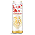 Liquid Death Cherry Obituary Cherry-Flavored Sparkling Water, Case of 12, 19.2 Fluid Ounce Cans