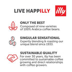 Illy Caffe Latte Macchiato Cold Brew Coffee, Case of 12, 8.45 fl oz Cans