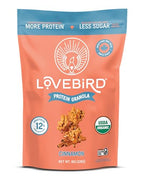 Lovebird Organic Protein Cinnamon Granola, Case of 6, 8 Ounce