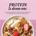 Purely Elizabeth Organic Almond Butter Berries Granola, Case of 6, 8 Ounce