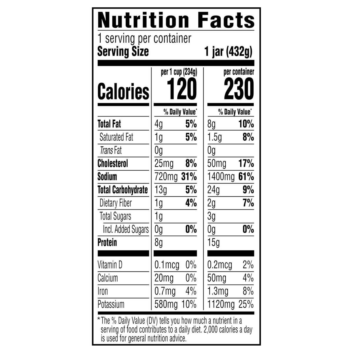 Rao's Chicken Noodle Soup, Case of 6, 15.25 Ounce