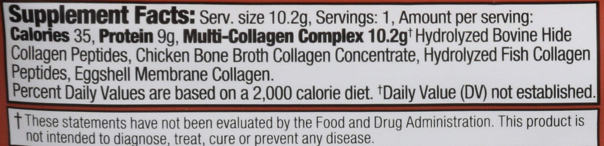 Ancient Nutrition Multi Collagen Packets, Case of 40, 0.36 Oz