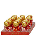 Lindt Teddy Festive Milk Chocolate Candy, Case of 15, 3.5 Oz