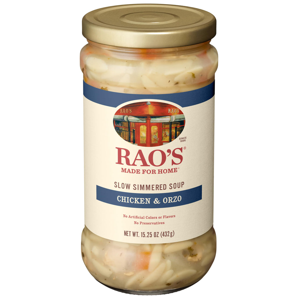 Rao's Chicken And Orzo Soup, Case of 6, 15.25 Oz