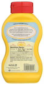 Suzie's Organics Organic Yellow Mustard, Case of 6, 8 Ounces