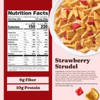 Catalina Crunch Strawberry Strudel Protein Cereal, Case of 6, 8 Ounce Boxes