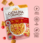 Catalina Crunch Strawberry Strudel Protein Cereal, Case of 6, 8 Ounce Boxes