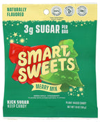 SmartSweets Merry Mix Candy, Case of 14, 1.8 Ounce Bags