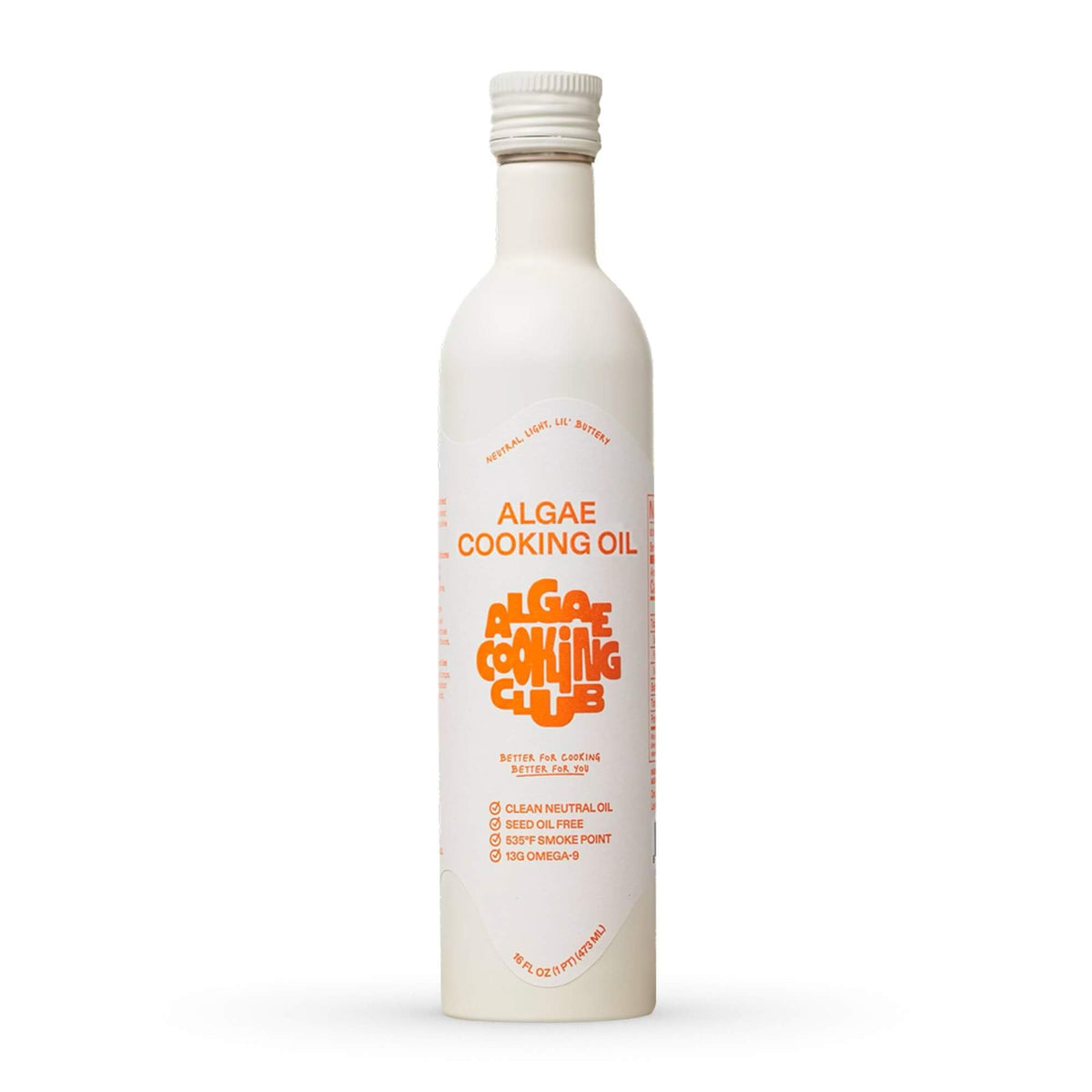 Algae Cooking Club All-Purpose Algae Cooking Oil, Case of 6, 16 Fluid Ounce