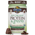 Garden of Life Raw Organic Protein and Greens Chocolate, 21.51 oz