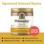 Philosopher Foods Organic Naked Creamy Almond Butter, 6 oz, Case of 6
